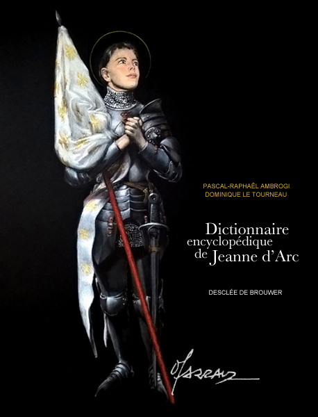 Jeanne d'Arc - craie sur papier - 50 x 65 cm